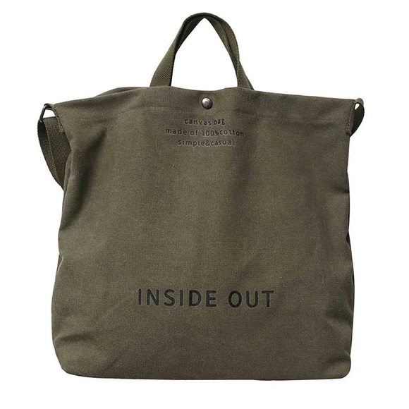Large Canvas Tote Handbags Casual Shoulder Work Bag Crossbody Top :o) - Picture 1 of 8
